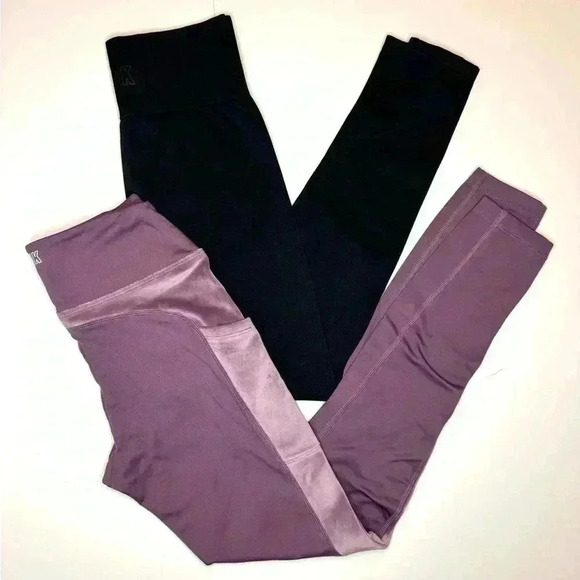 Victorias Secret PINK  HIGH WAIST WINTER LEGGING IN FULL LENGTH size XS - Picture 1 of 8